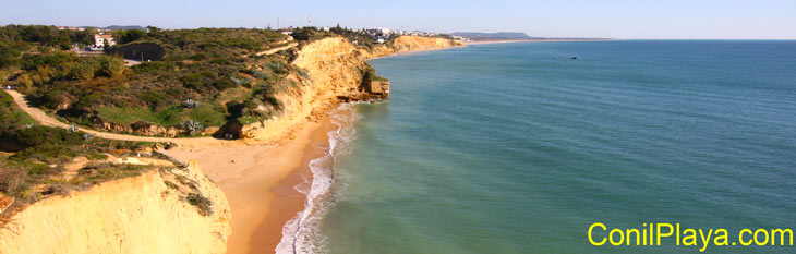 Playa de Conil. Acantilados