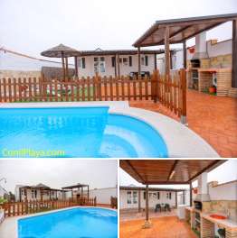 apartamento rural con piscina privada