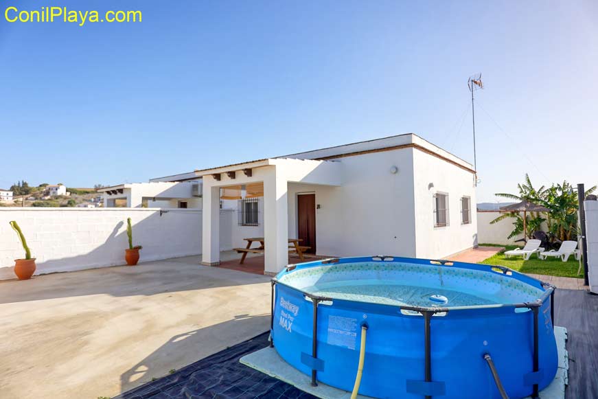 chalet con piscina