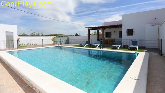 chalet piscina