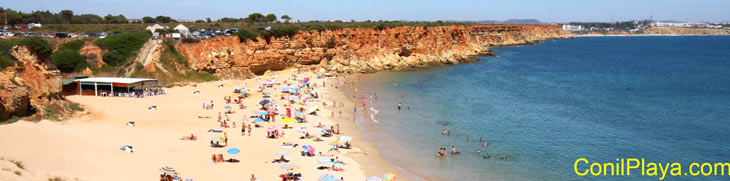 Cala del Aceite. Ver las calas de Conil