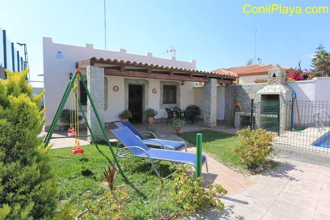 casa en Conil de la Frontera con barbacoa