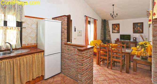 cocina y salon