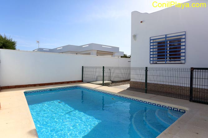 Chalet con piscina privada