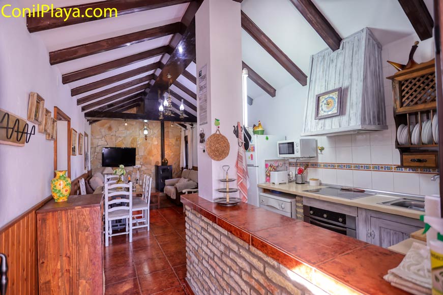 interior del chalet