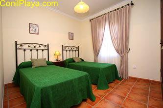 Dormitorio de dos camas