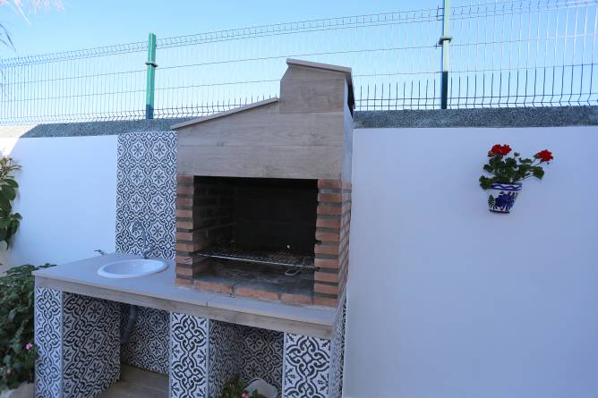 mesa de la barbacoa