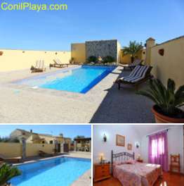 Chalet con piscina a pocos minutos de Conil. Por Barrio Nuevo.