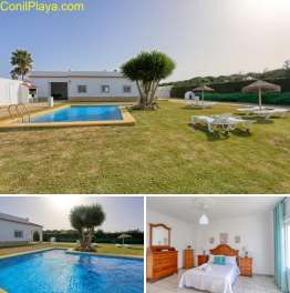 Chalet en Conil con piscina