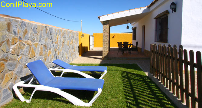 Chalet con piscina en Conil