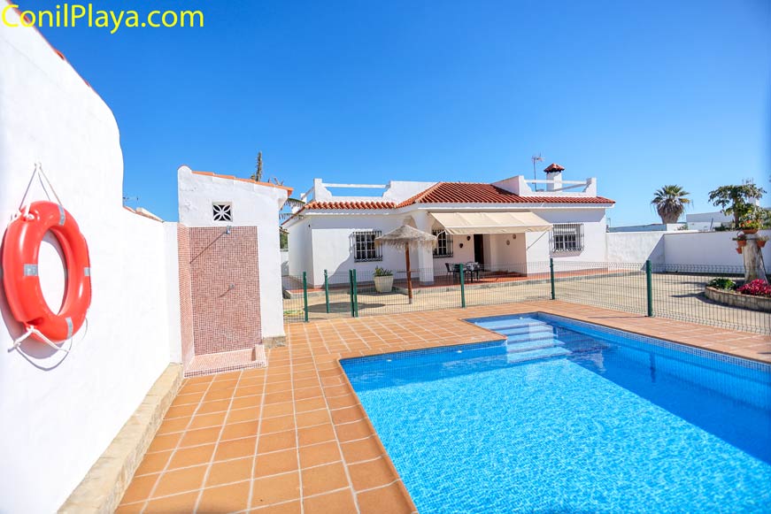 casa conil piscina 