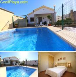 Chalet en Conil con piscina privada