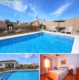 Alquiler chalet con piscina privada