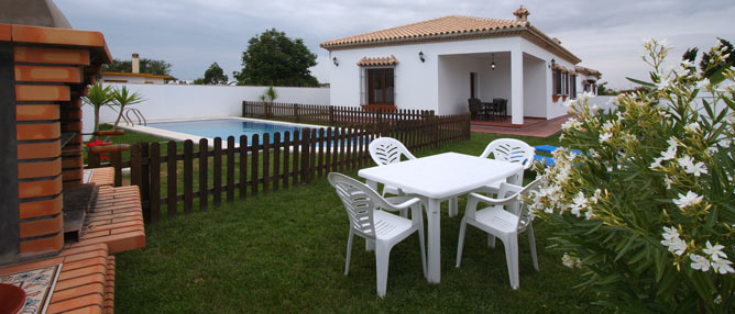 chalet con piscina