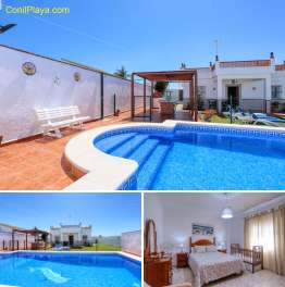 Chalet para vacaciones de verano cerca de Conil