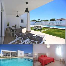 chalet en Conil con piscina privada