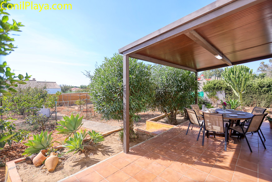porche jardin