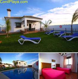 Chalet en Conil con piscina privada