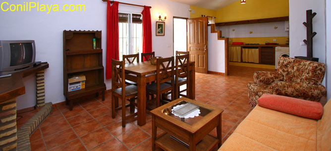 Salón y cocina