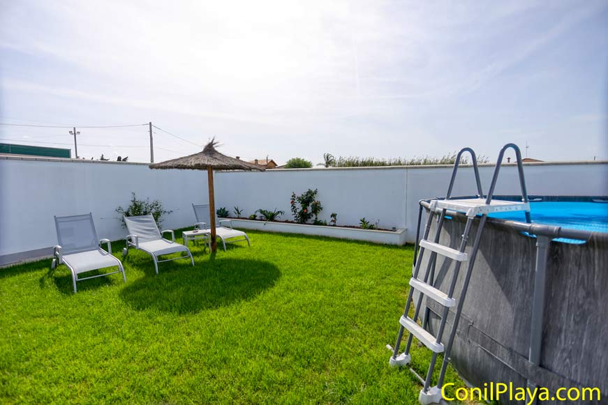 jardin piscina