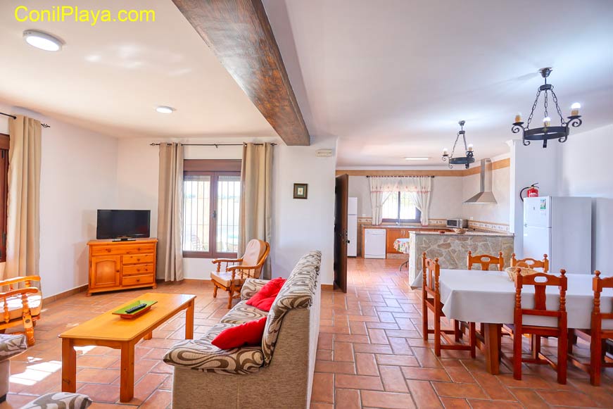 Salon y la cocina