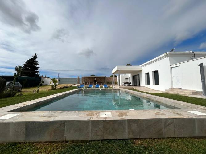 casa conil piscina