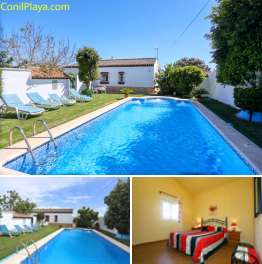 Chalet en Conil con piscina