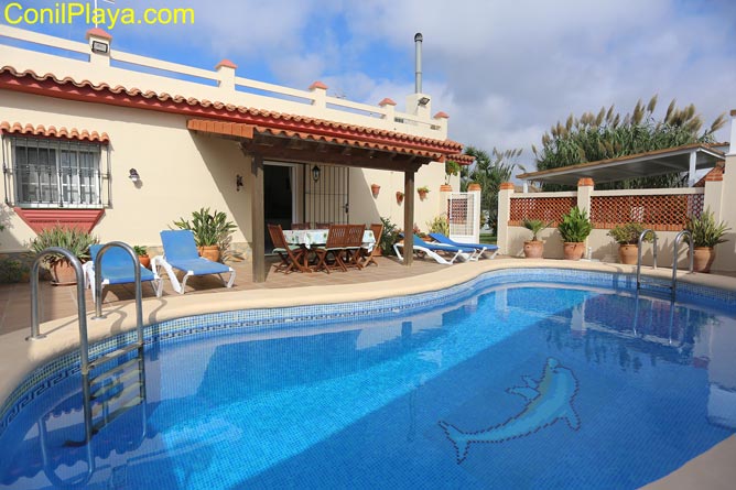 Chalet con piscina privada