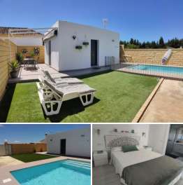 Alquiler chalet con piscina a la entrada de Conil