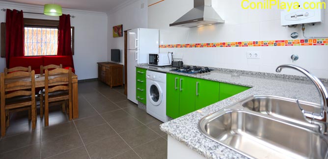 cocina en el salón