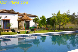 Piscina del chalet de vacaciones