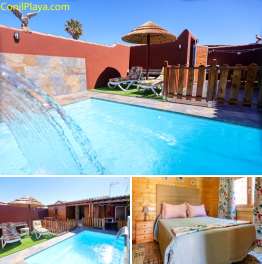 Alquiler de chalet en Conil con piscina privada