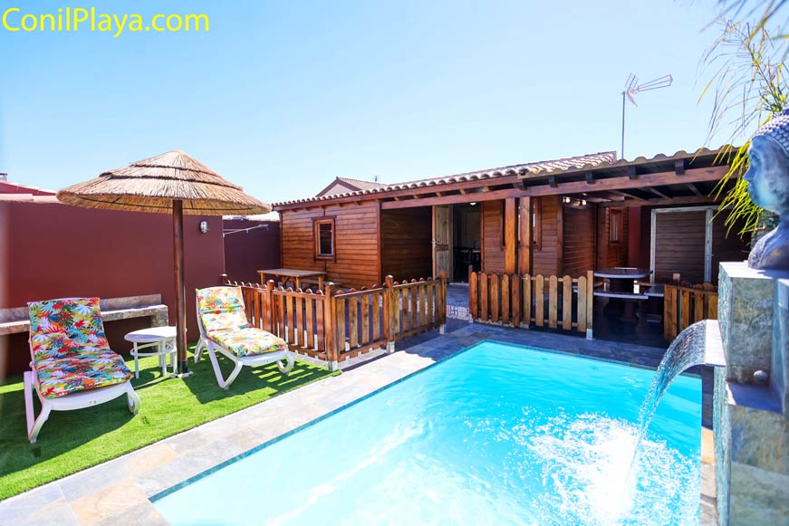 chalet piscina