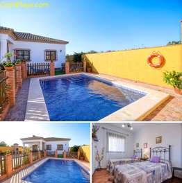 Chalet con piscina privada