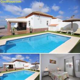 alquiler chalet con piscina privada