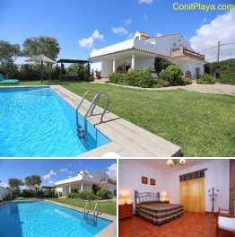 Chalet familiar en Conil ideal para 2 familias