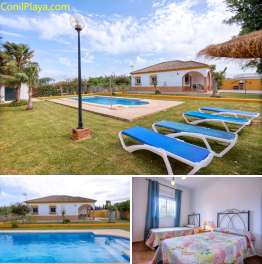 Chalet en muy cerca de Conil, con piscina privada