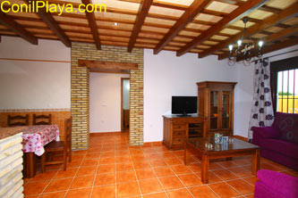 interior del chalet