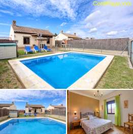 Alquiler de chalet en Conil con piscina