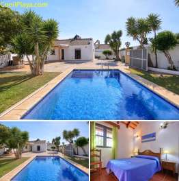 Chalet en Conil con piscina privada