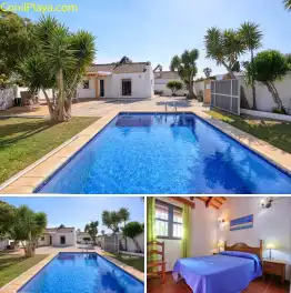 Chalet en Conil con piscina privada