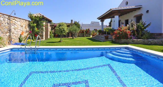 Chalet con piscina