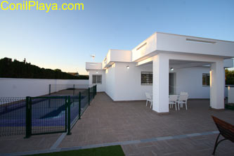 Chalet con piscina privada