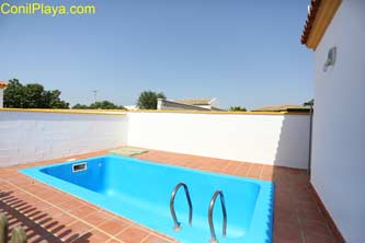 chalet en Conil en alquiler con piscina cerca de conil