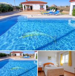 Chalet en Conil con piscina privada