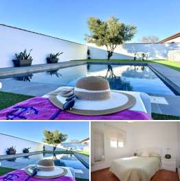 Alquiler chalet con piscina privada en Conil