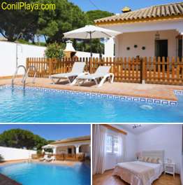 Chalet con piscina privada