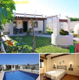 Chalet en Conil con piscina