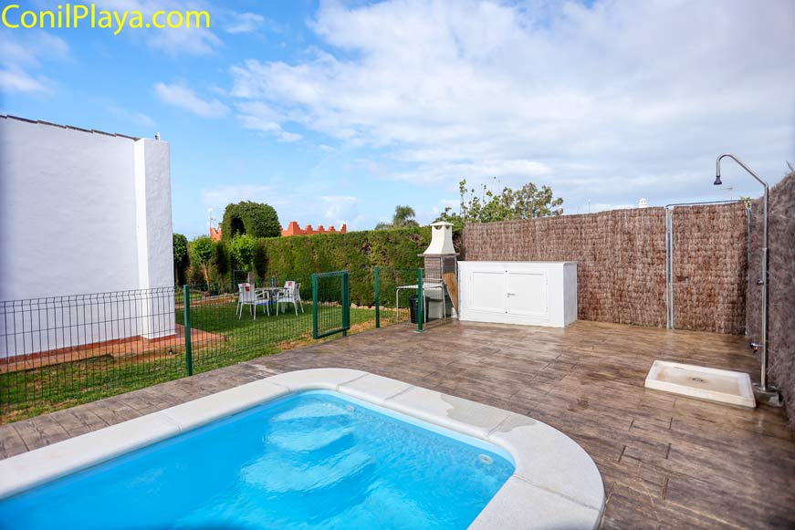 piscina escalones