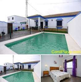 Chalet con piscina privada